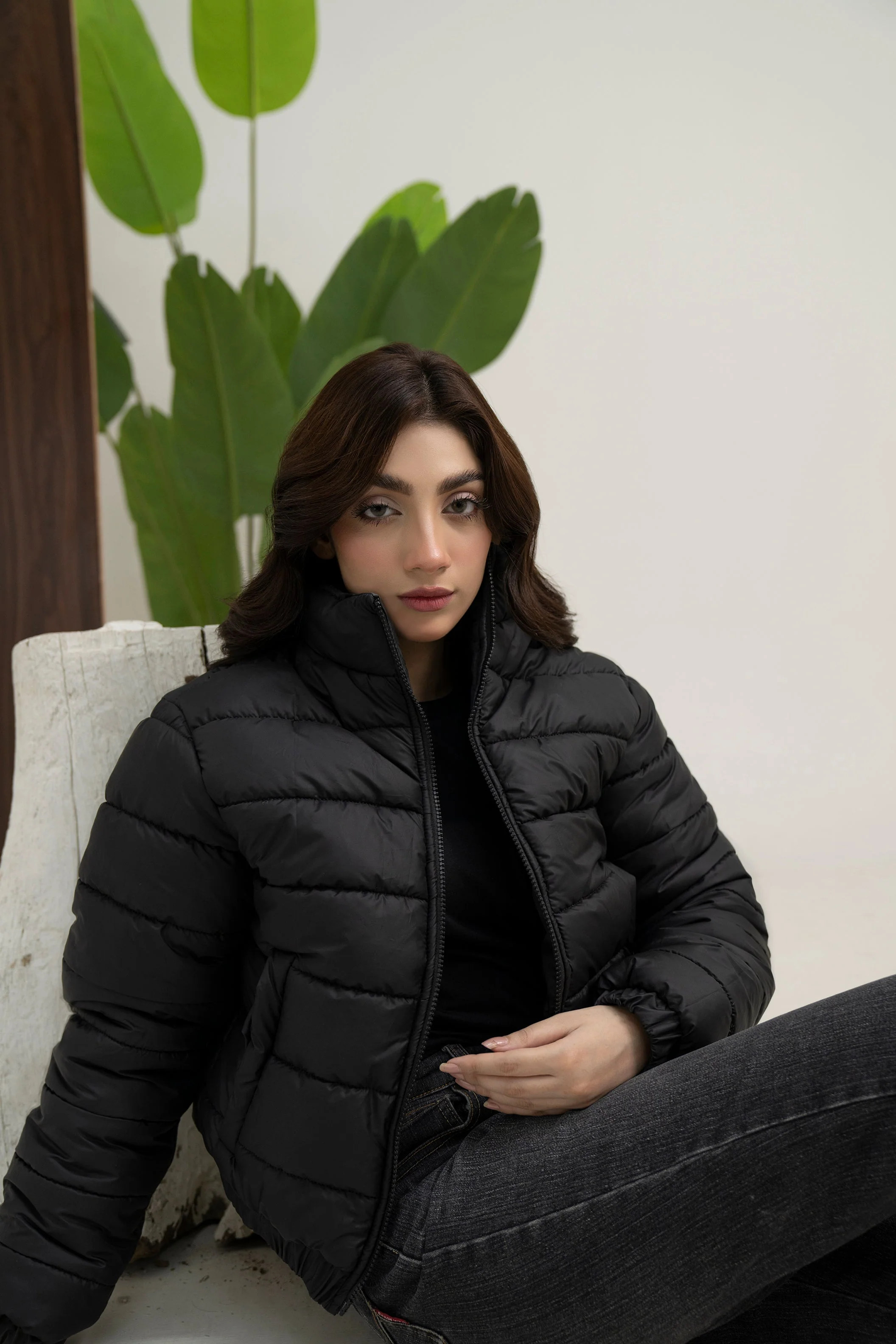 Cropped Puffer jacket - Image 6