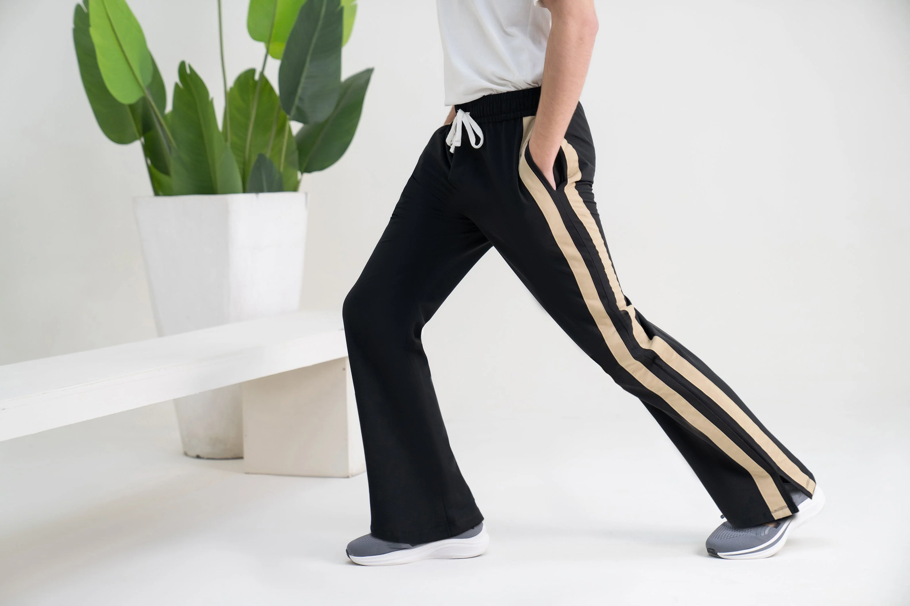 Side Stripe Terry Trouser - Image 3