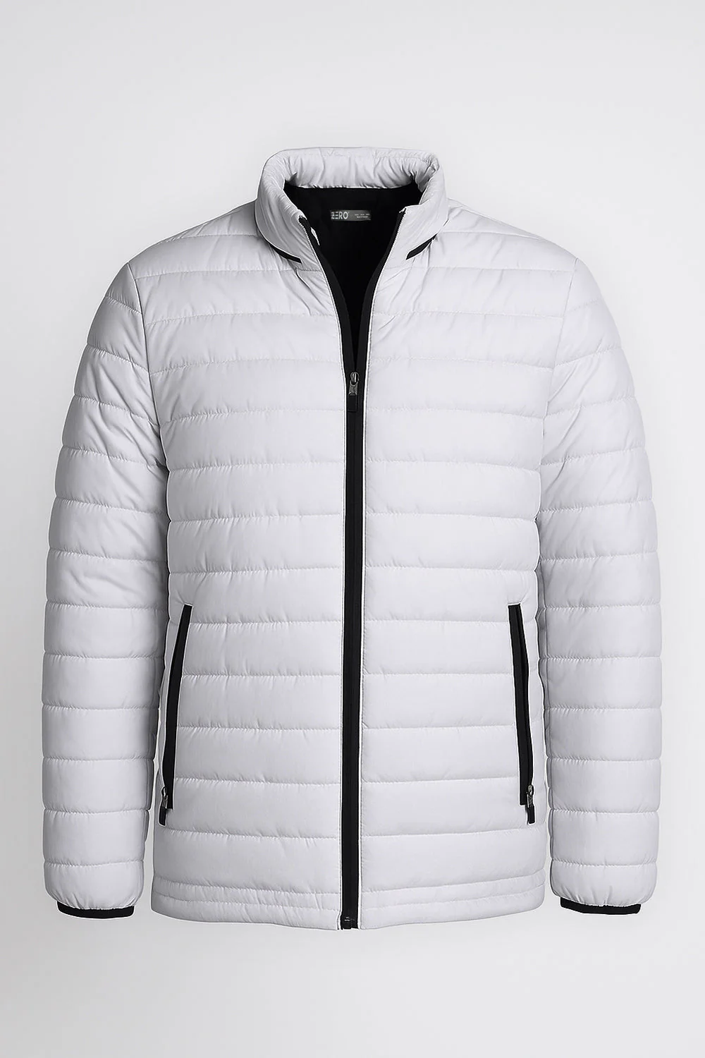 Stand Collar Puffer Jacket - Image 2