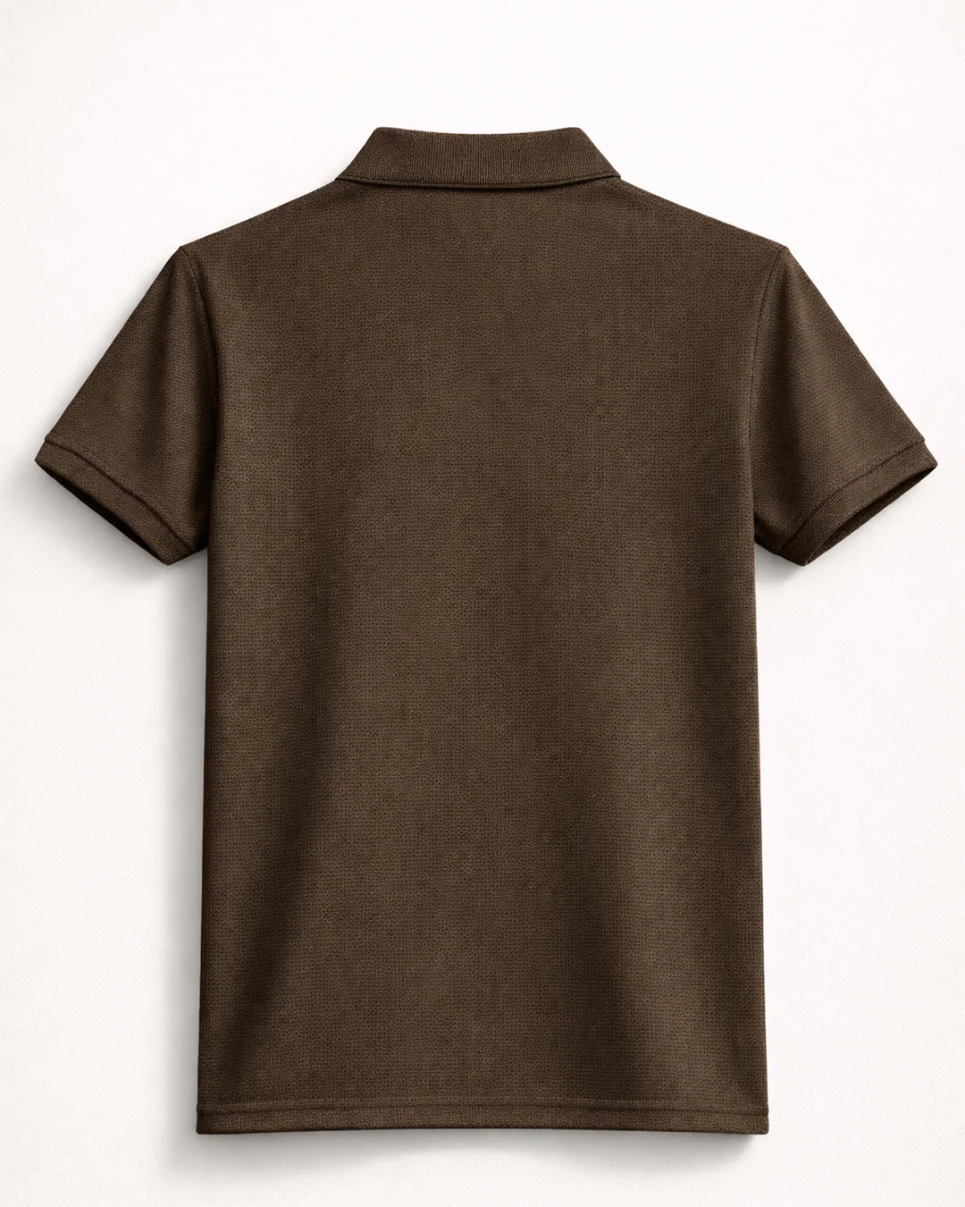 Waffle Knit Textured Polo - Image 3