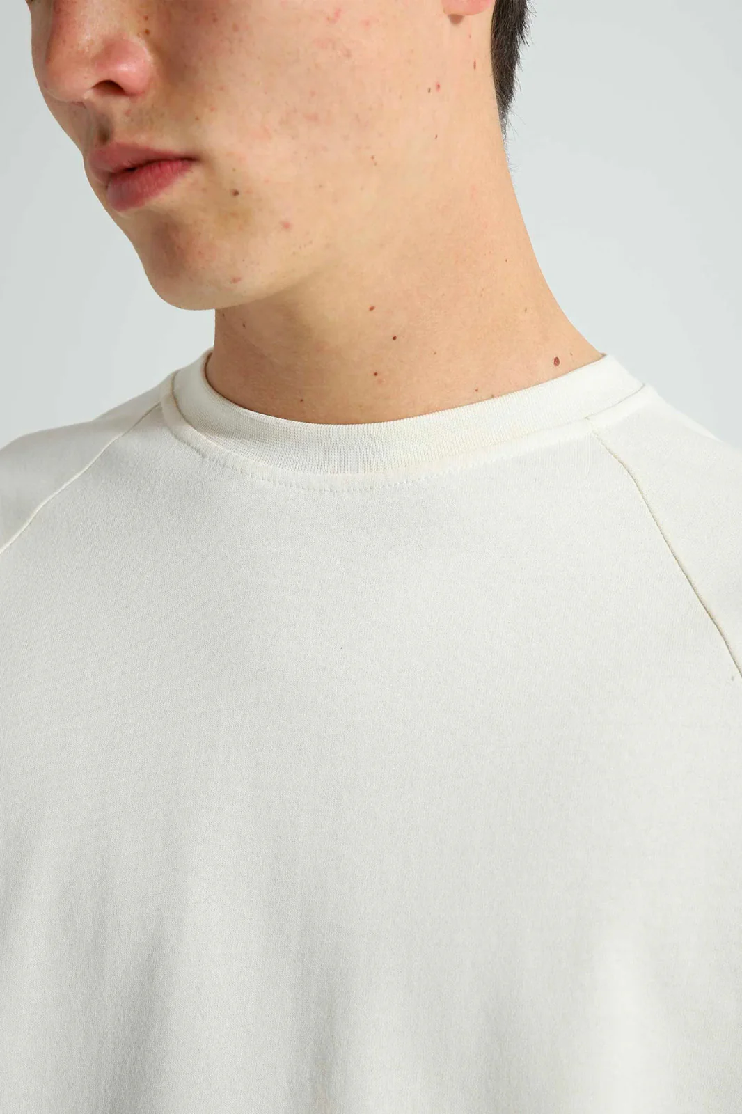 ZERO°  Raglan arms Tee shirt WHITE - Image 4