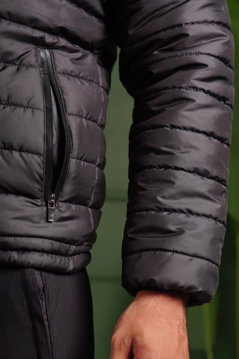 Stand Collar Puffer Jacket - Image 5